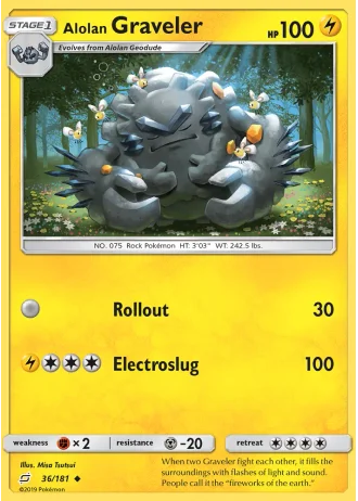 Alolan Graveler #36 — Team Up