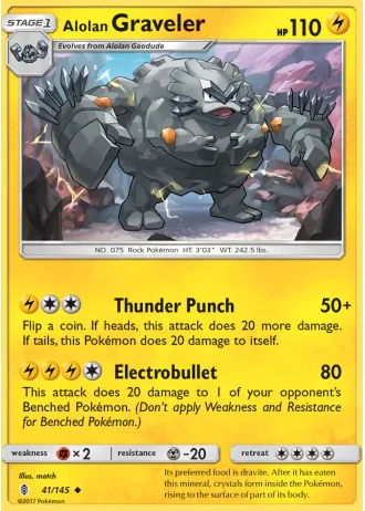 Alolan Graveler #41 — Guardians Rising