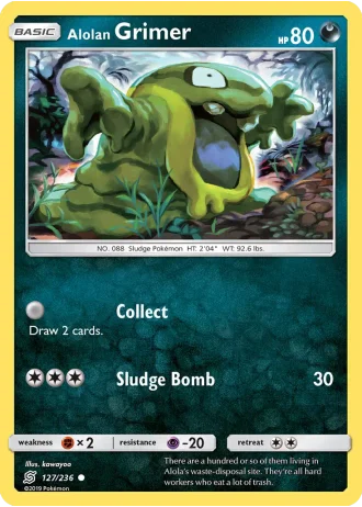 Alolan Grimer #127/236 — Unified Minds