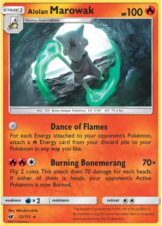 Alolan Marowak #12 — Crimson Invasion