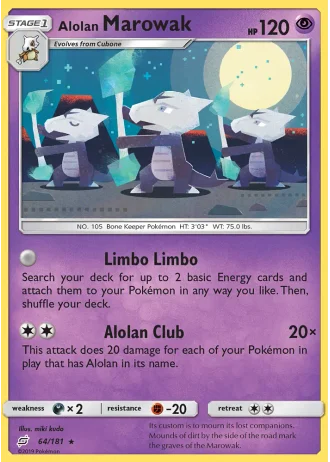 Alolan Marowak #64/181 — Team Up