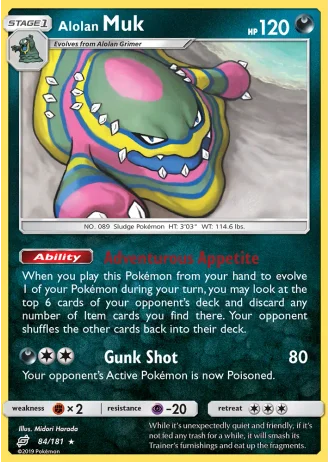 Alolan Muk #84 — Team Up