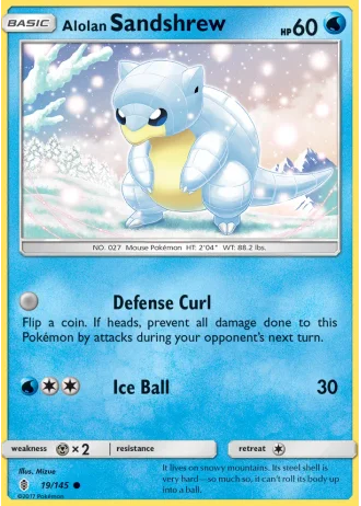 Alolan Sandshrew #19/145 — Guardians Rising
