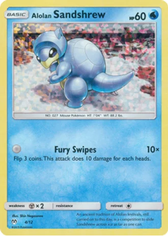Alolan Sandshrew #4 — McDonald's Collection 2019