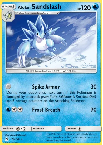 Alolan Sandslash #29/156 — Ultra Prism