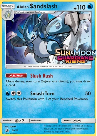 Alolan Sandslash (STAFF) SM18 — Sun & Moon Promos