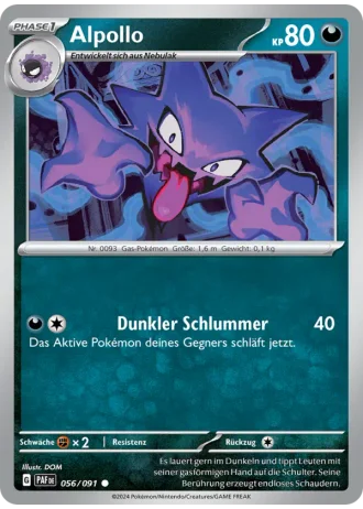 Alpollo #056/91 — Paldeas Schicksale