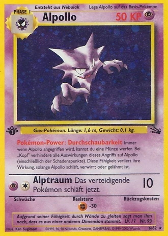 Alpollo (1. Edition) #6 — Fossil (1. Edition)