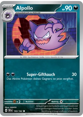 Alpollo #103/162 — Gewalten der Zeit