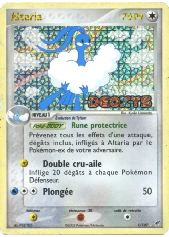 Altaria #1/107 — EX Deoxys