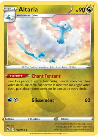 Altaria #106/203 — Évolution Céleste