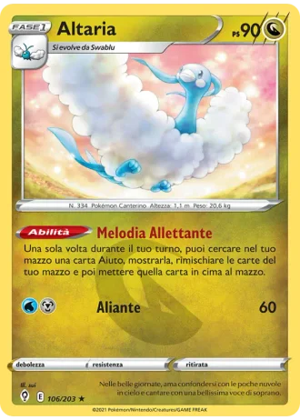Altaria #106/203 — Evoluzioni Eteree