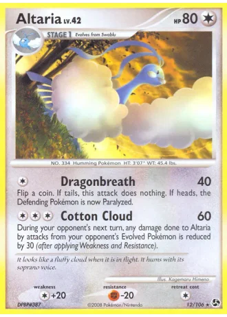 Altaria #12/106 — Incontri Leggendari