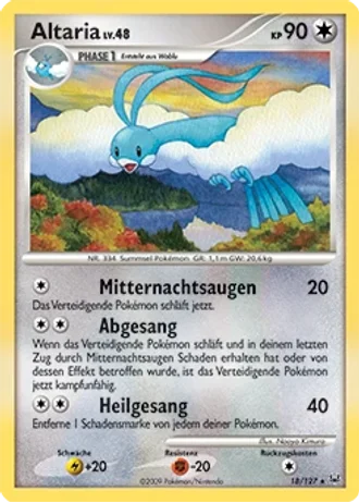 Altaria #18/127 — Platin