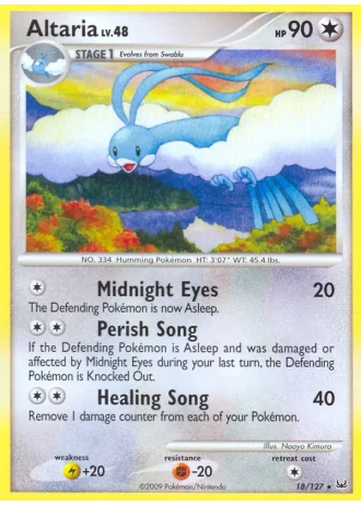 Altaria #18/127 — Platino