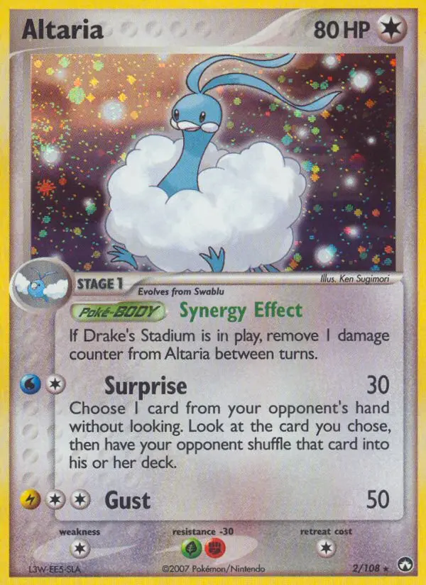 Altaria #2 — EX Power Keepers