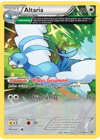 Altaria #74/108 — Drachenleuchten