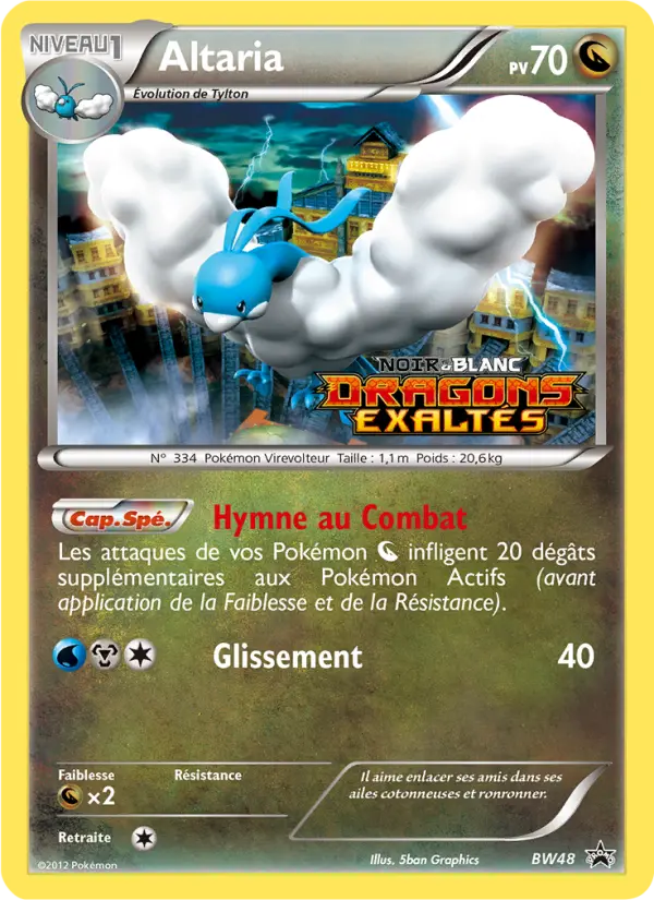 Altaria BW48 — Noir & Blanc Promos