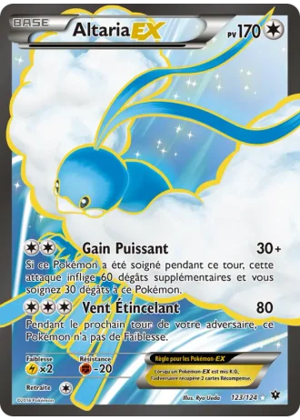 Altaria EX #123 — Impact des Destins