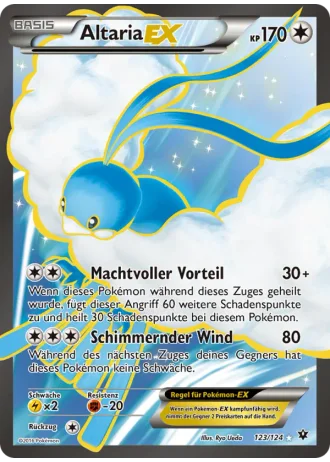 Altaria EX #123/124 — Schicksalsschmiede