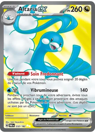 Altaria ex #232/182 — Faille Paradoxe