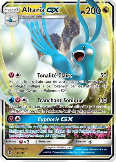 Altaria GX #41 — Majesté Des Dragons