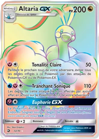 Altaria GX #72 — Majesté Des Dragons