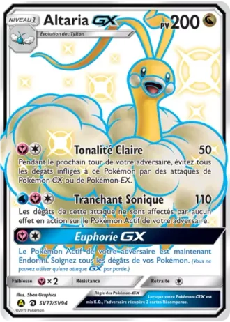 Altaria GX SV77 — Coffre Chromatique (Destinées Occultes)