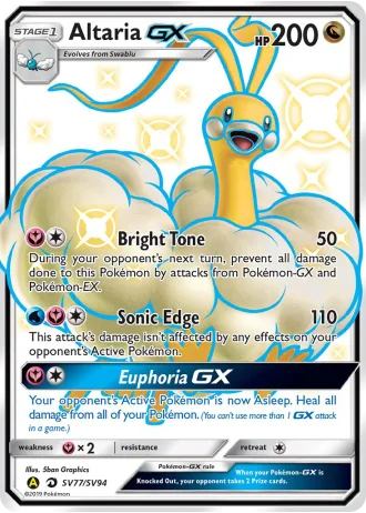Altaria GX SV77/94 — Shiny Vault (Hidden Fates)
