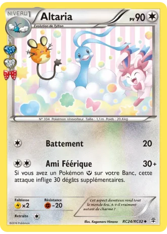 Altaria RC24/32 — Collection Radieuse (Générations)