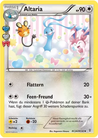 Altaria RC24/32 — Radiant Collection (Generationen)