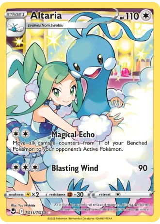 Altaria TG11/30 — Trainer Gallery (Silver Tempest)