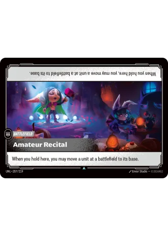 Amateur Recital #207/219 — Unleashed