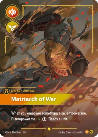 Ambessa, Matriarch of War #196/166 — Vendetta