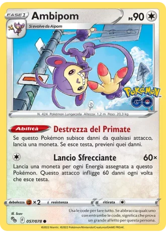 Ambipom #057 — Pokémon GO