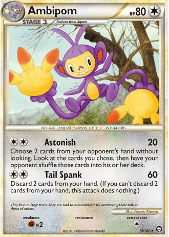 Ambipom #13/102 — Triumphant