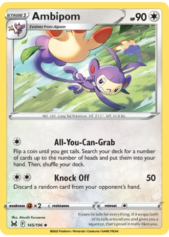 Ambipom #145/196 — Lost Origin