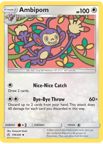Ambipom #170/236 — Cosmic Eclipse