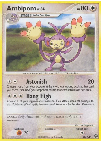 Ambipom #35/100 — Alba Suprema