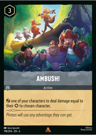 Ambush! #198/204 — Azurite Sea