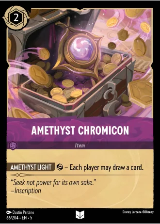 Amethyst Chromicon #66/204 — Shimmering Skies