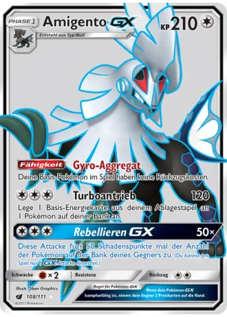 Amigento GX #108 — Aufziehen der Sturmröte