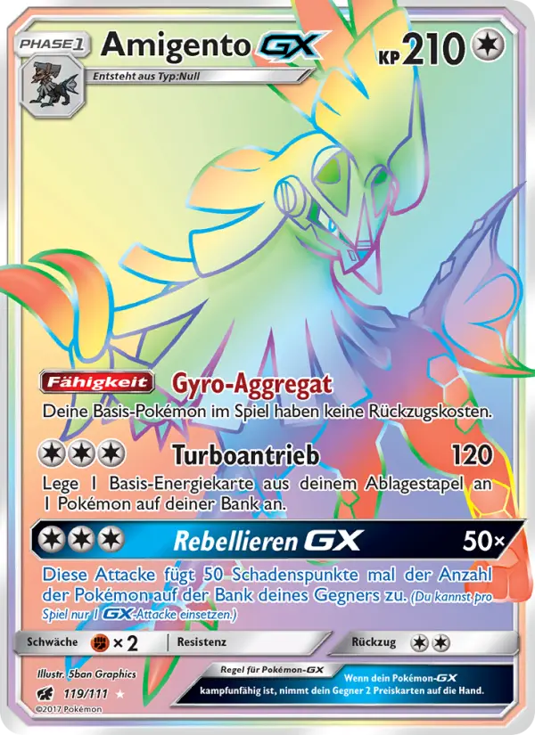 Amigento GX #119 — Aufziehen der Sturmröte