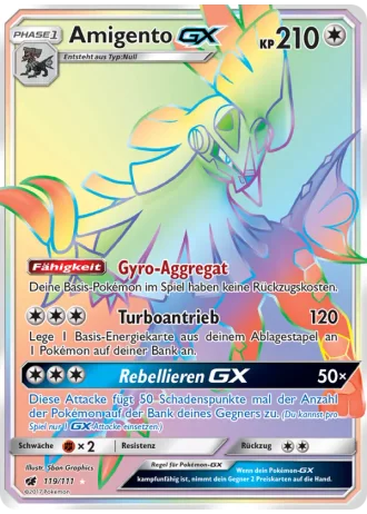 Amigento GX #119 — Aufziehen der Sturmröte