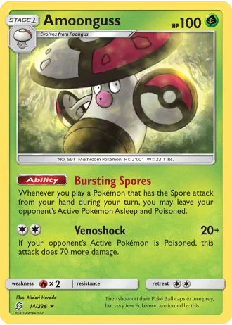 Amoonguss #14/236 — Unified Minds