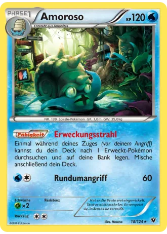 Amoroso #18/124 — Schicksalsschmiede