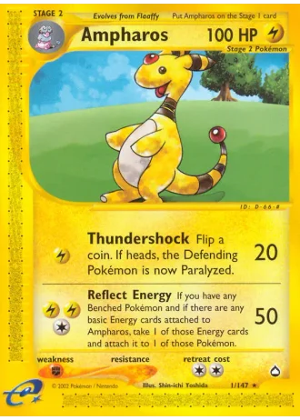 Ampharos #1 — Aquapolis