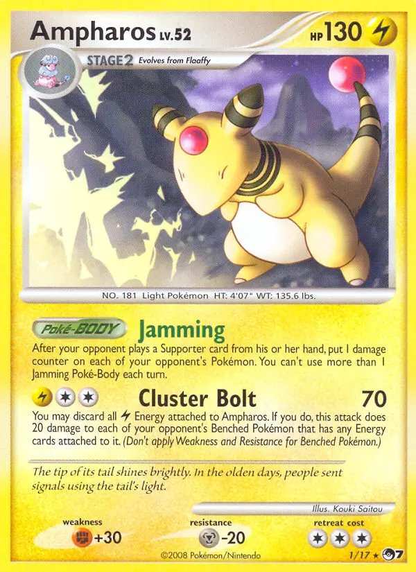 Ampharos #1 — POP Series 7