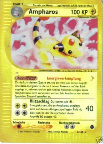 Ampharos #2/165 — Expedition