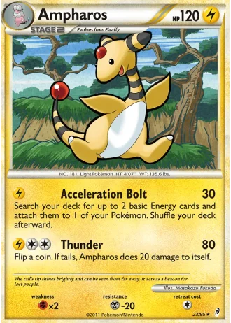 Ampharos #23/95 — Richiamo delle Leggende